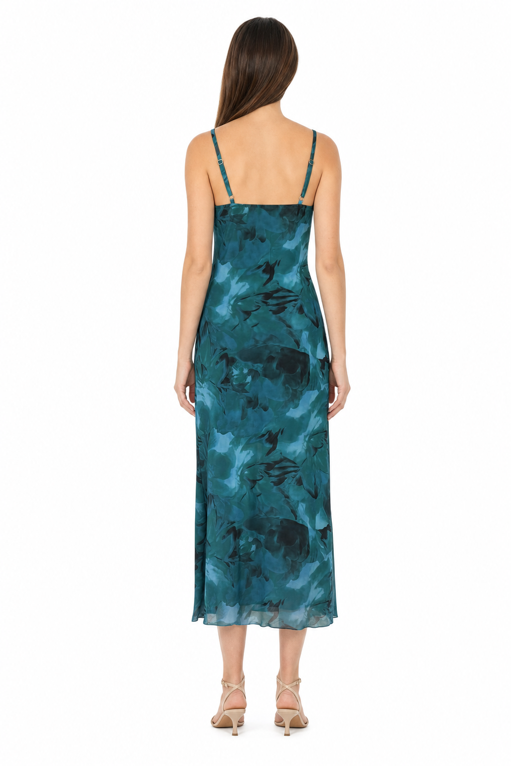 Paloma Tie Bodycon Midi Dress back view