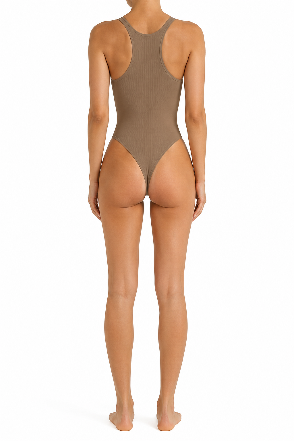 Lana Halter Short Romper back view