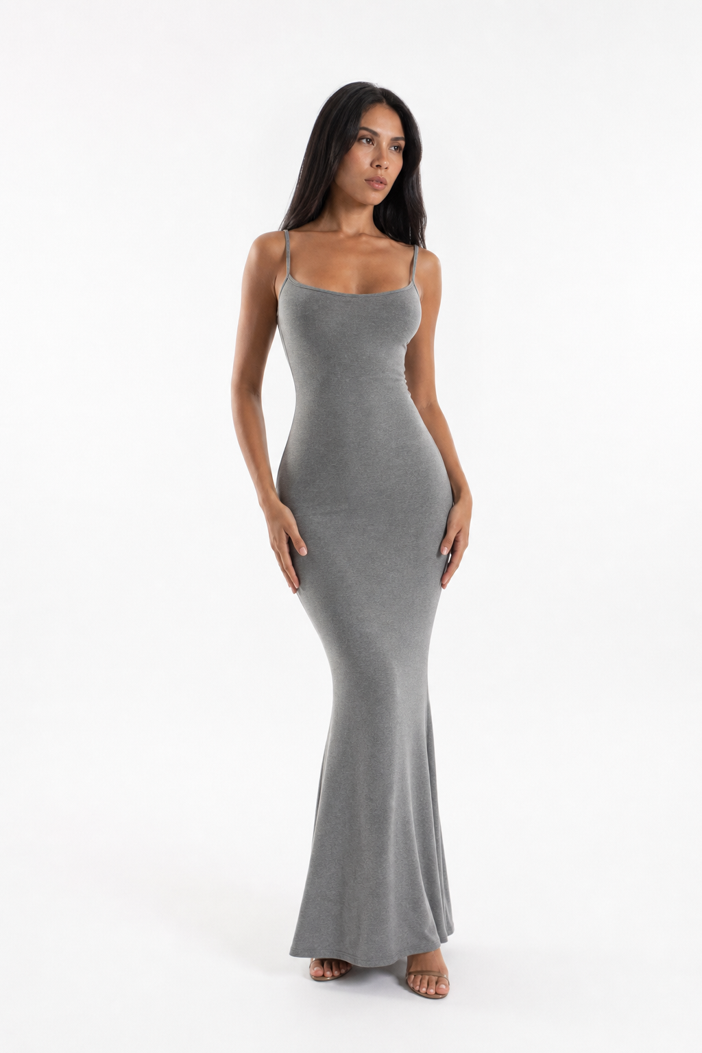 Selene Fishtail Cami Dress studio hero