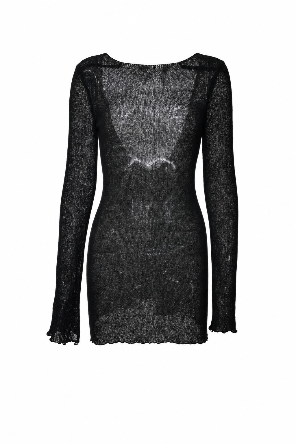 Sienna Open-Knit Resort Cover Dress front view