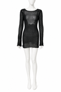 Sienna Open-Knit Resort Cover Dress studio hero
