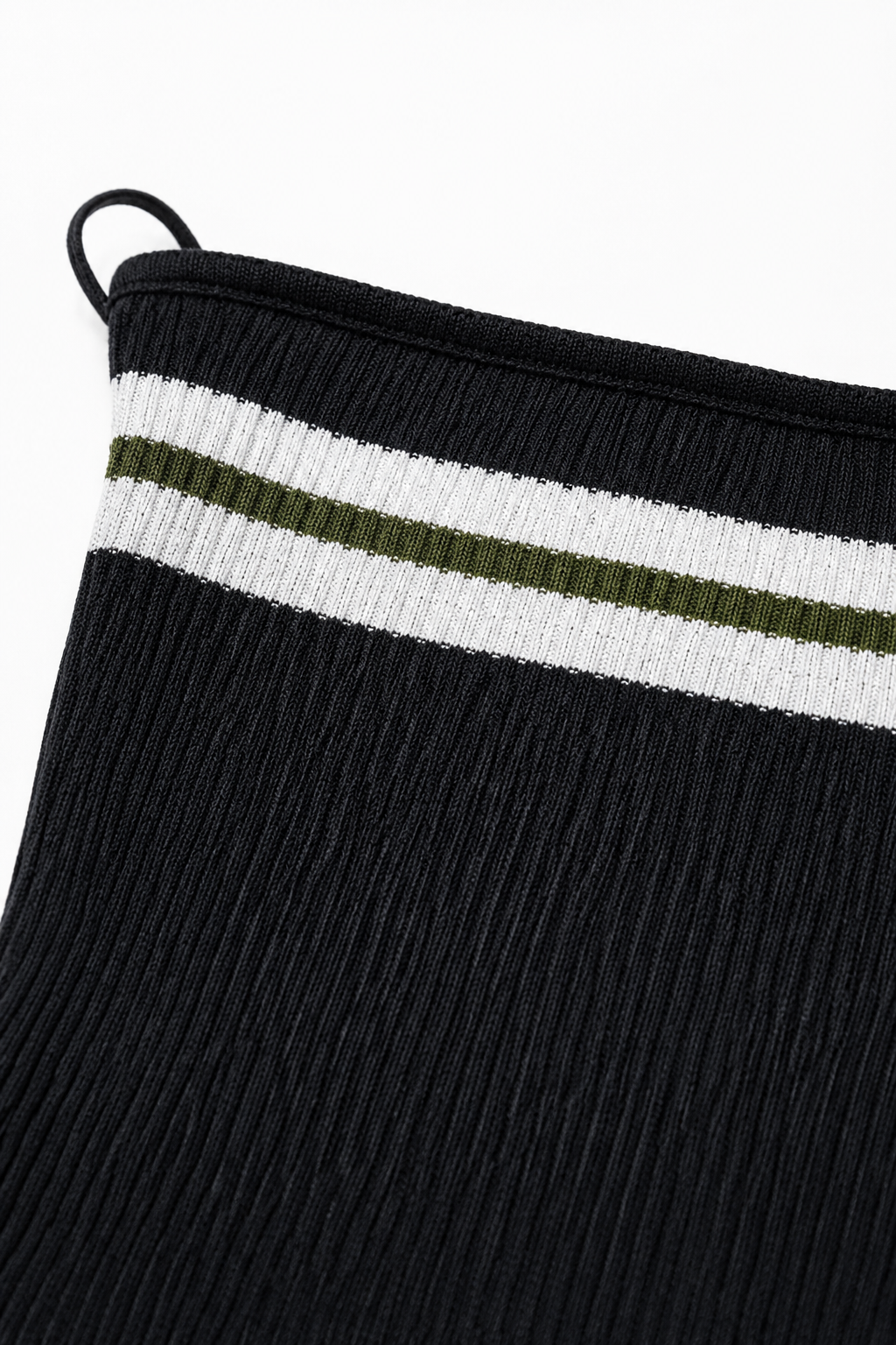 Zia Striped Knit Tube Top detail view