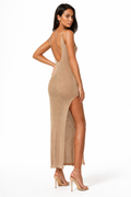 Mira Open-Back Knit Vacation Dress studio hero