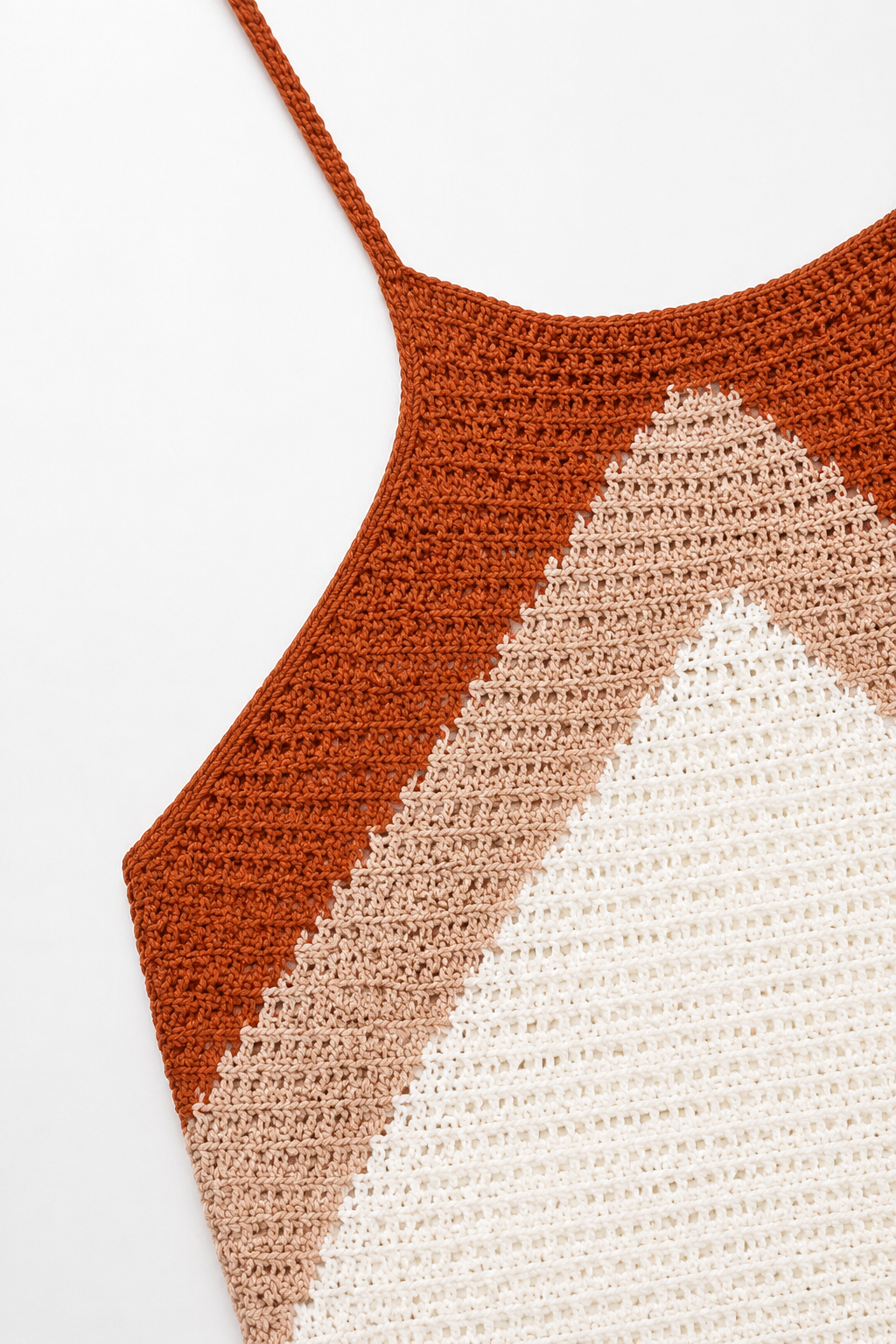 Alina Contrast-Strap Maxi Dress detail view