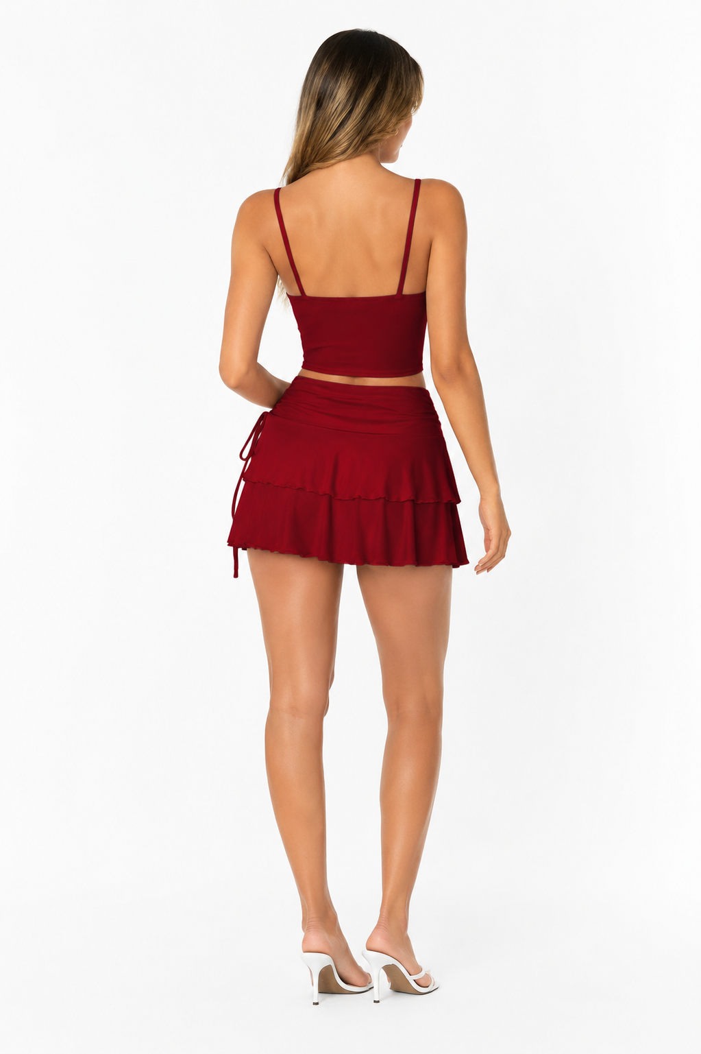 Avenue Stretch Column Skirt back view