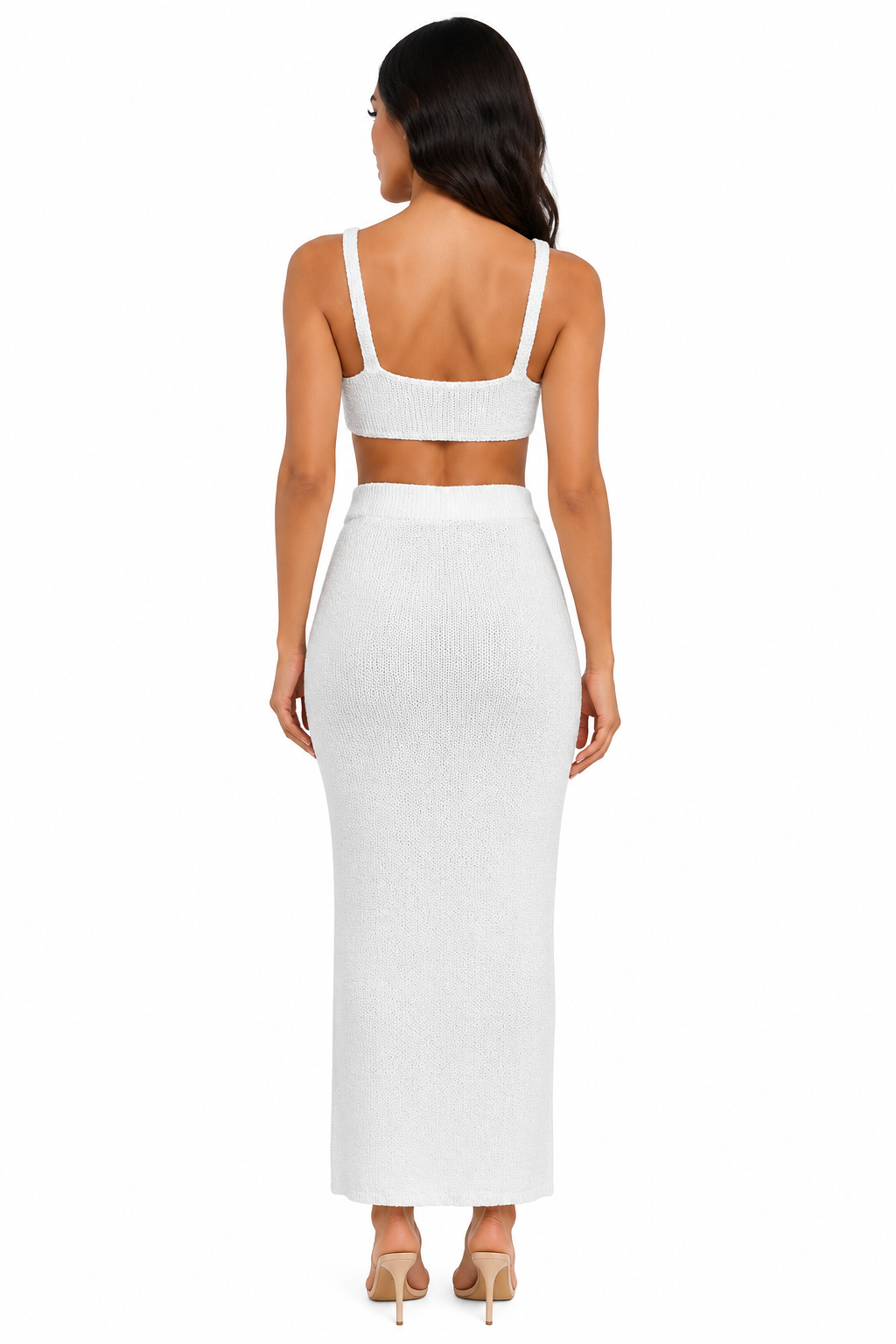 Maris Bandeau Maxi Skirt Set back view