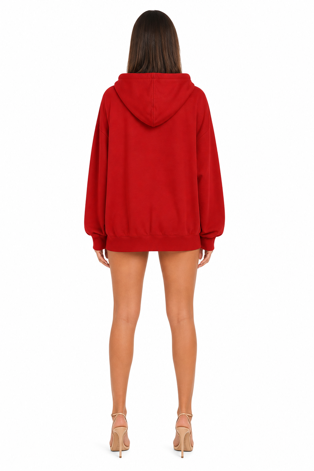Nova Rhinestone Zip Hoodie back view
