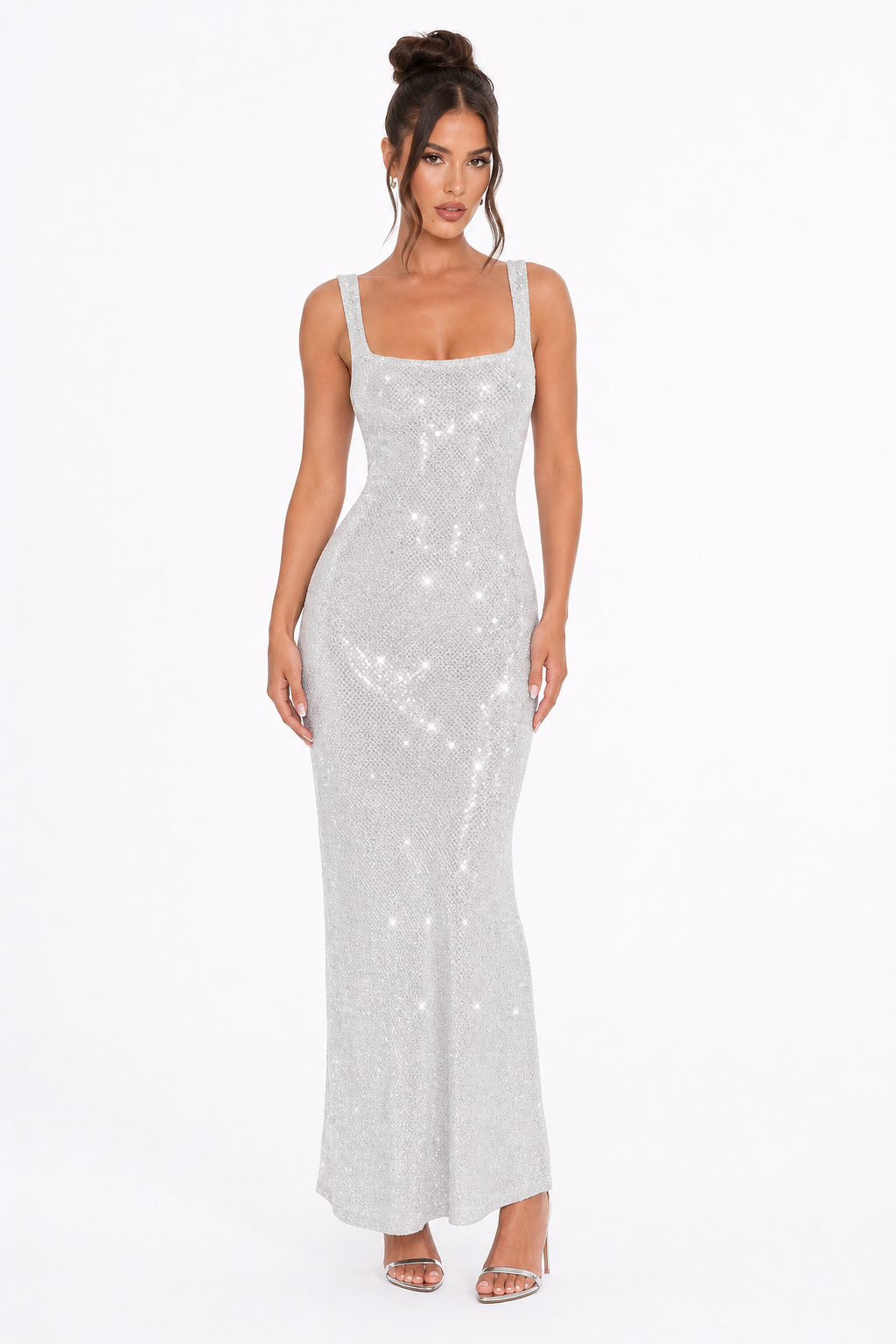 Gia Sequin Cami Mini Dress studio hero